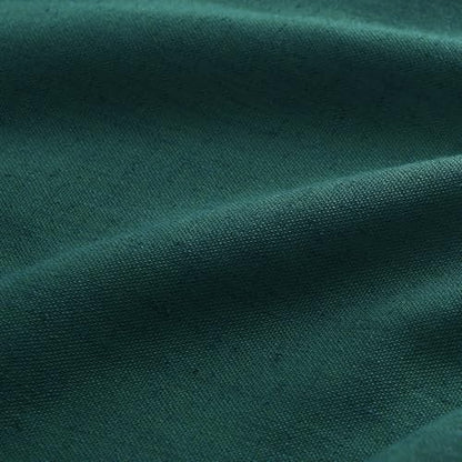aersas dark green pinch pleated linen curtains 96, close-up detail