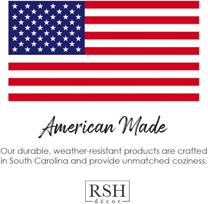 RSH DECOR: Lumbar Throw Pillows Set of 2 | 20” x 12" | All-Weather Spun Fabric - Image 9