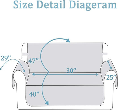 Easy-Going Reversible Chair Cover Washable Sofa Cover - Image 6