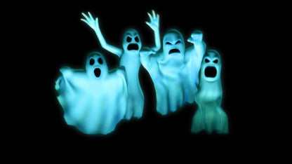 AtmosFX® Halloween Hollusion Digital Decoration on USB Includes 8 Atmosfx Video Effects for Hallloween