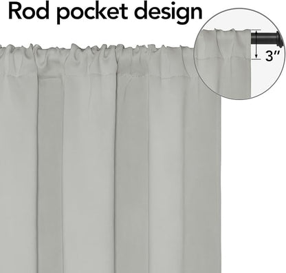 Easy-Going Rod Pocket Blackout Curtains - Image 2