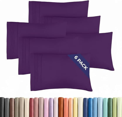 King Pillow Cases Set of 6 by CGKUnlimited