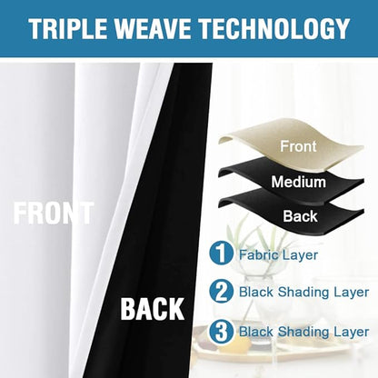 H.VERSAILTEX 100% Blackout Curtains - Image 4