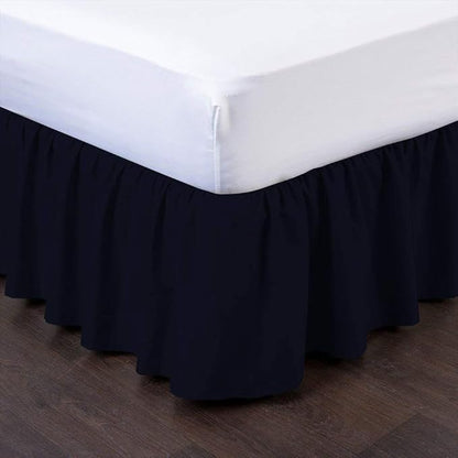 Ruffled Bed Skirt 12 Inch Drop Dust Ruffle by Unknown