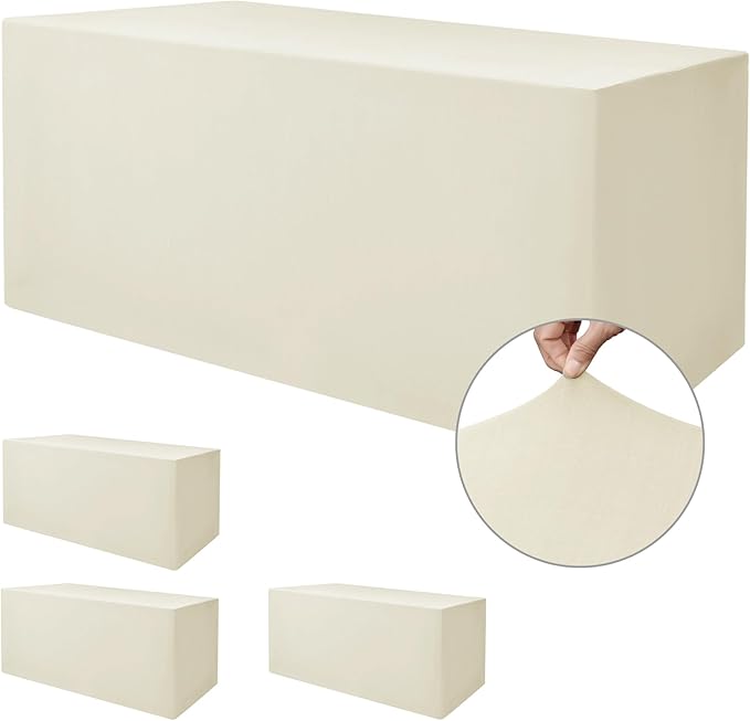 Nasitos Fitted Table Covers Stretch Spandex by Nasitoshomedecor