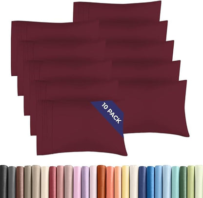 King Pillow Cases Set of 10 by CGKUnlimited