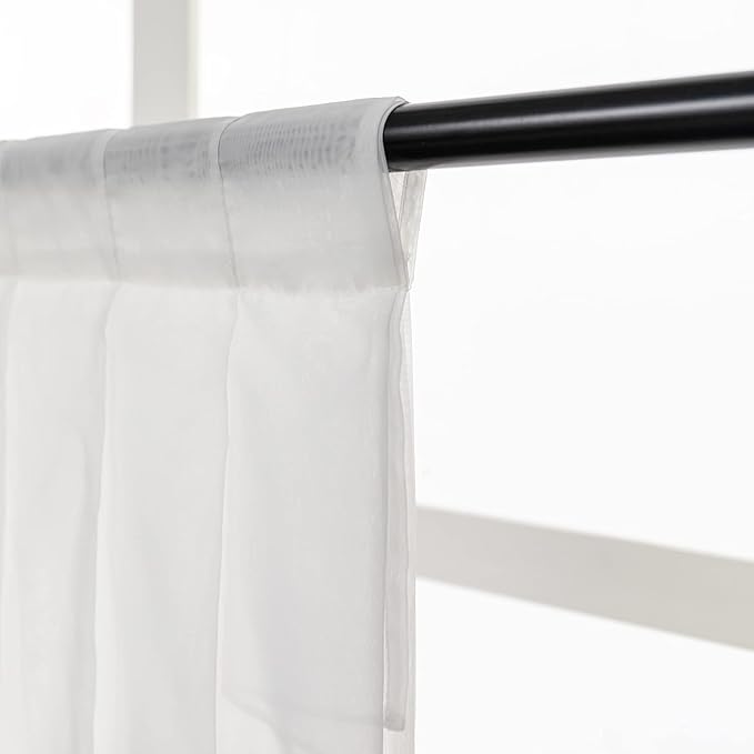 PearAge Swag Sheer Valance Curtains - Image 4