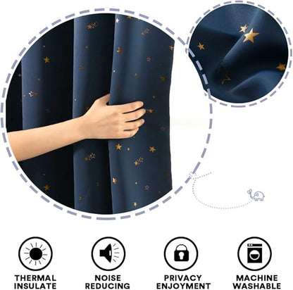 PrinceDeco Blackout Kids Curtains - Image 6