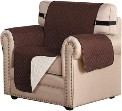 H.VERSAILTEX Reversible Chair Cover Furniture Protector Anti-Slip Couch Cover by HVERSAILTEX