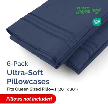 King Pillow Cases Set of 6 - Image 2