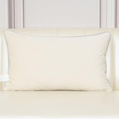 Aeckself European Luxury Velvet Lumbar Throw Pillow Cover 12 x 20 Inch - Image 2