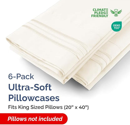 King Pillow Cases Set of 6 - Image 2