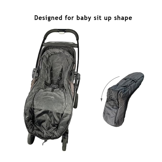 Toddler Stroller Footmuff Cosy Toe Buggy Pushchair Sleeping Bag, Easy Open & - Image 7