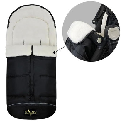 CozyMe 3 in 1 Winter Outdoor Tour Toddler Universal Stroller Sleeping Bag - Image 6