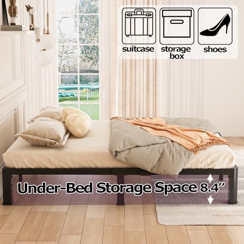 bilily 10 inch low bed frame full with, package contents