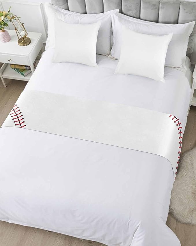 Baseball Sports Texture Bed Runners - Image 3