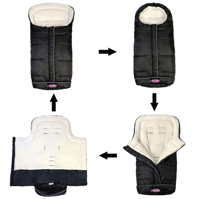 Weather Proof Oudtoor Walking Universal Stroller Bunting Bag - Image 2