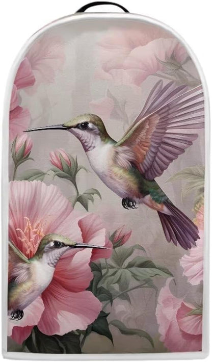 Hummingbird Floral Blender Dust Cover Appliance Covers by YUVAMAGIMO