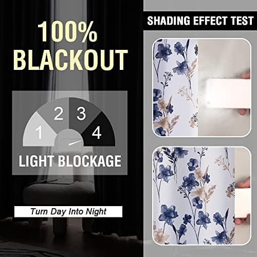 h.versailtex 100% blackout curtains 63 inch length 2 shown in use