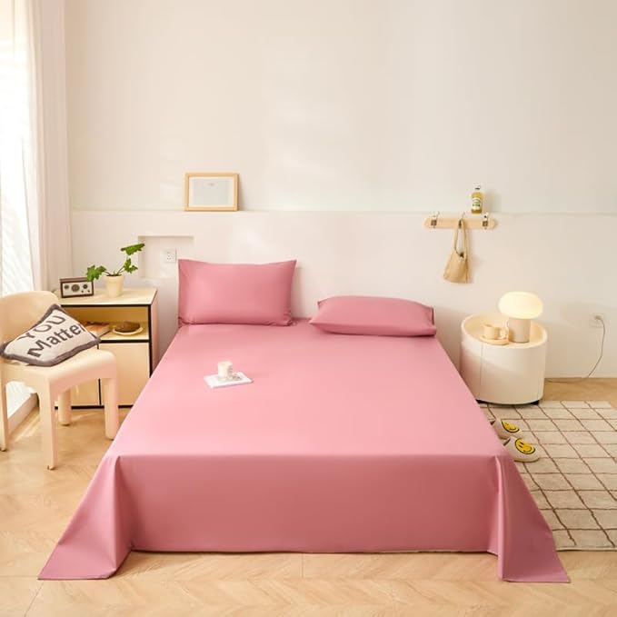 WenBags Lightweight Waterproof Flat Sheet 70 * 90 Inches Queen Size-Mattress by WenBags