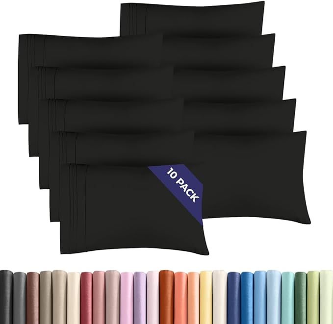 Standard Pillow Cases Set of 10 by CGKUnlimited