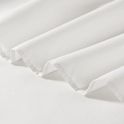 Ivory Bed Skirt King Size Ruffled Bed Skirt - Image 5