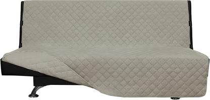 Easy-Going Futon Sofa Slipcover Reversible Sofa Cover Armless Couch Cover Water by Easy-Going