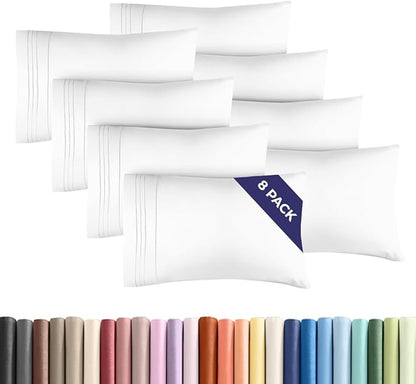 King Pillow Cases Set of 8 by CGKUnlimited