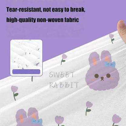 E I F E R Disposable Bed Sheets Fitted Sheet, Disposable Travel Sheets - Image 6