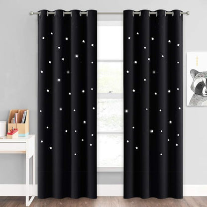 NICETOWN Block Out Curtains Stars by NICETOWN