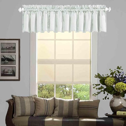 Window Valance for Bedroom Kitchen Blackout Valance Curtains Room Darkening by HighQualityCurtains