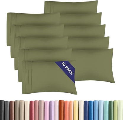 King Pillow Cases Set of 10 by CGKUnlimited