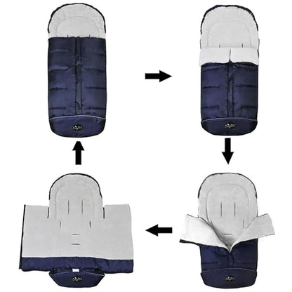 CozyMe Stroller Footmuff, Insulated Stroller Blanket Evelution - Image 5