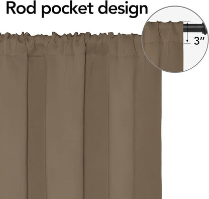Easy-Going Rod Pocket Blackout Curtains - Image 2