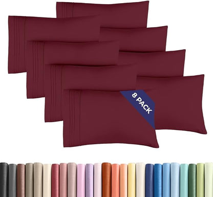 King Pillow Cases Set of 8 by CGKUnlimited