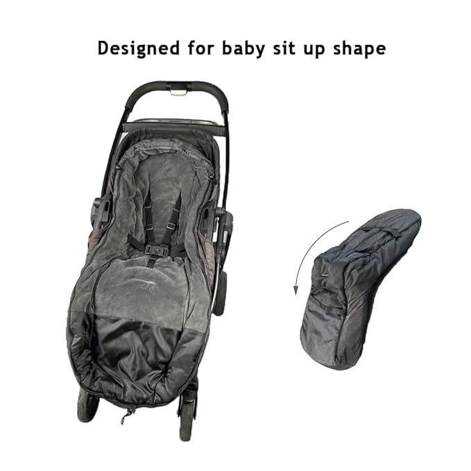 CozyMe Stroller Footmuff, Stroller Blanket - Image 6