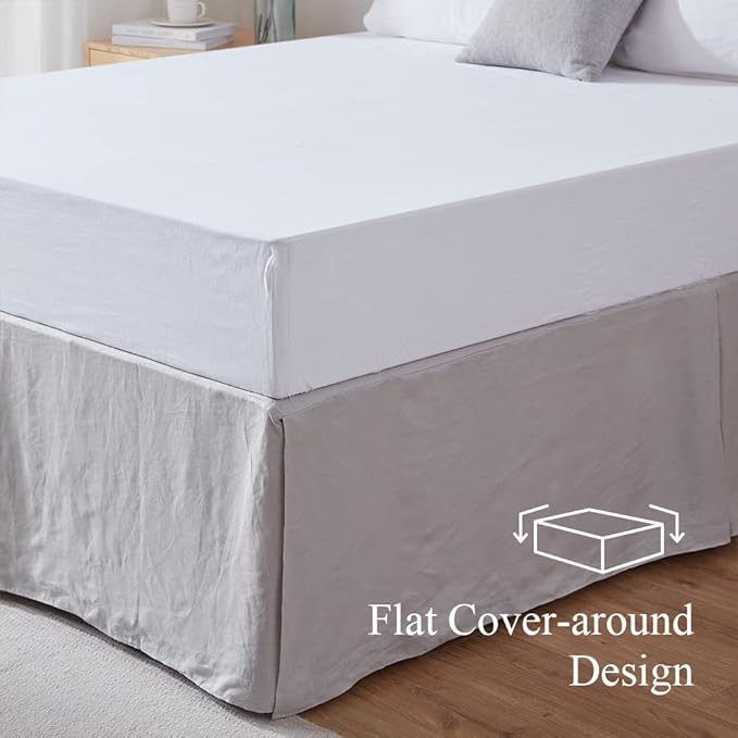 Simple&Opulence Belgian Linen Bed Skirt - Image 2