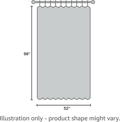 Linen Blend Terracotta Curtains 96 inches Long 2 Panel Back Tab Rod Pocket - Image 9