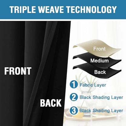 H.VERSAILTEX 100% Blackout Curtains - Image 4