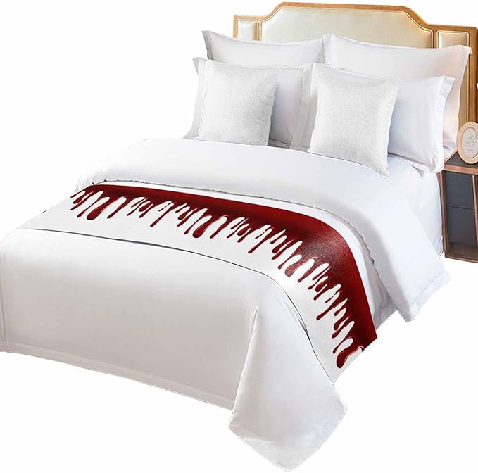 Halloween Blood Pattern Bed Runners - Image 2