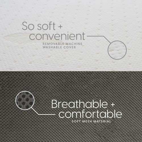 Milliard Trifold Mattress, Queen Size, 6 inch, Portable Foldable Mattress Que...