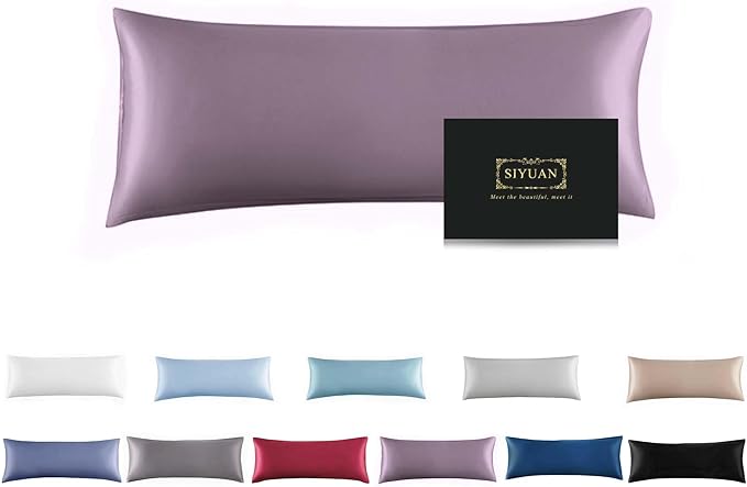 Mulberry Silk Pillowcase for Hair and Skin, Cooling Silk Pillow Case by SIYUAN