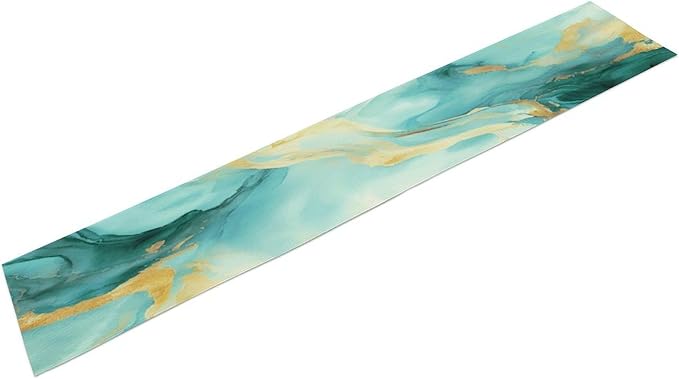 Marble Table Runner, 13x70 Inch - Image 2