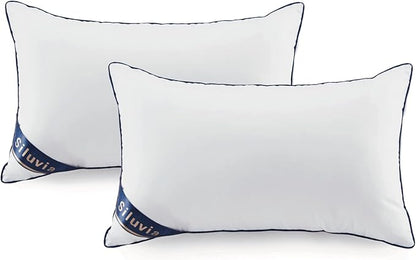 Siluvia Decorative 12x20 Pillow Inserts Set of 2 by SiluviaHome