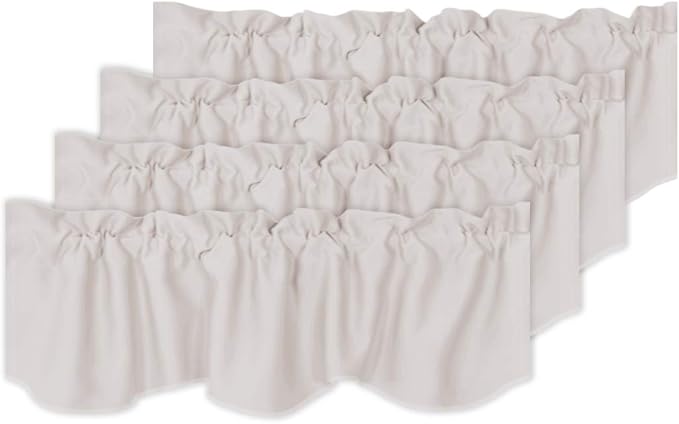 H.VERSAILTEX 4 Panels Blackout Curtain Valances by HVERSAILTEX
