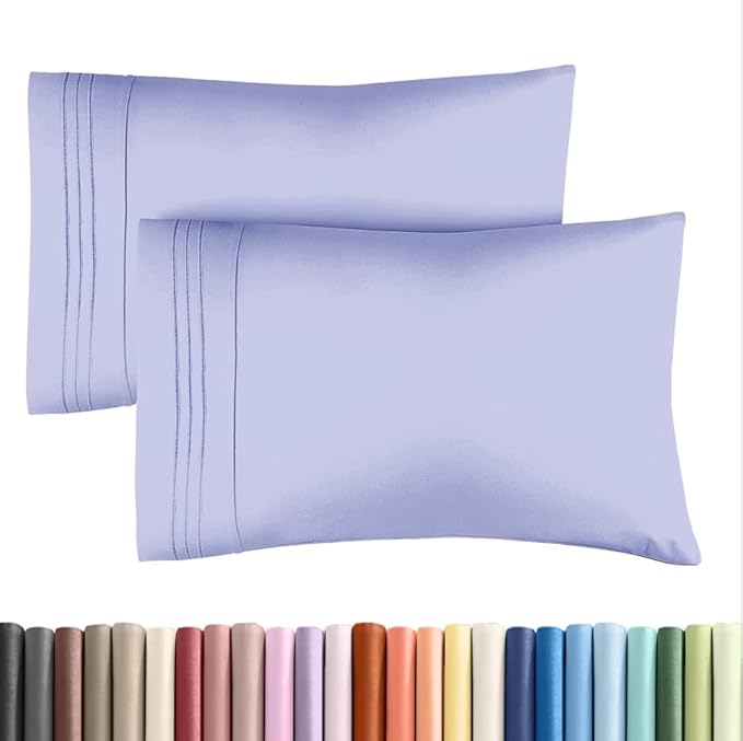 King Pillow Cases Set of 2 by CGKUnlimited