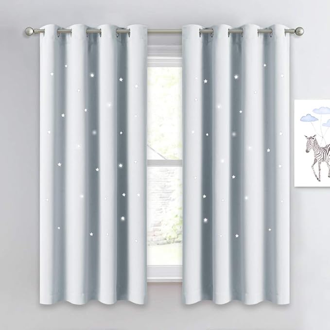 NICETOWN Star Room Darkening Curtains by NICETOWN