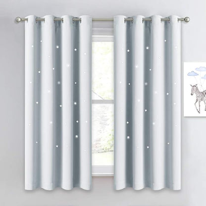 NICETOWN Star Room Darkening Curtains by NICETOWN