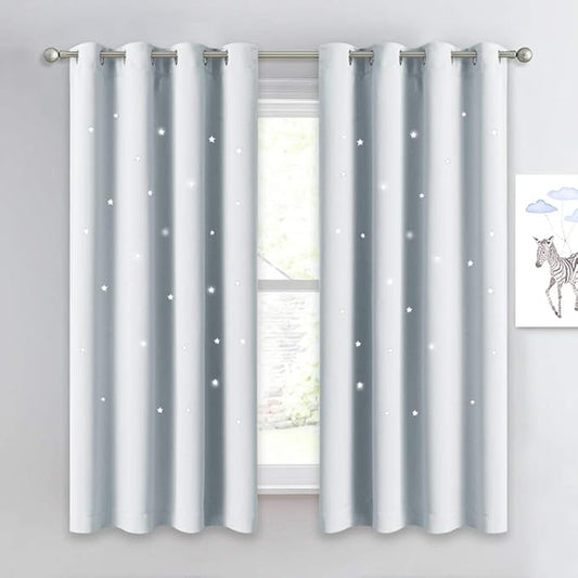 NICETOWN Star Room Darkening Curtains by NICETOWN