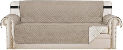 H.VERSAILTEX Reversible Sofa Slipcover Furniture Protector Water Resistant 2" by HVERSAILTEX